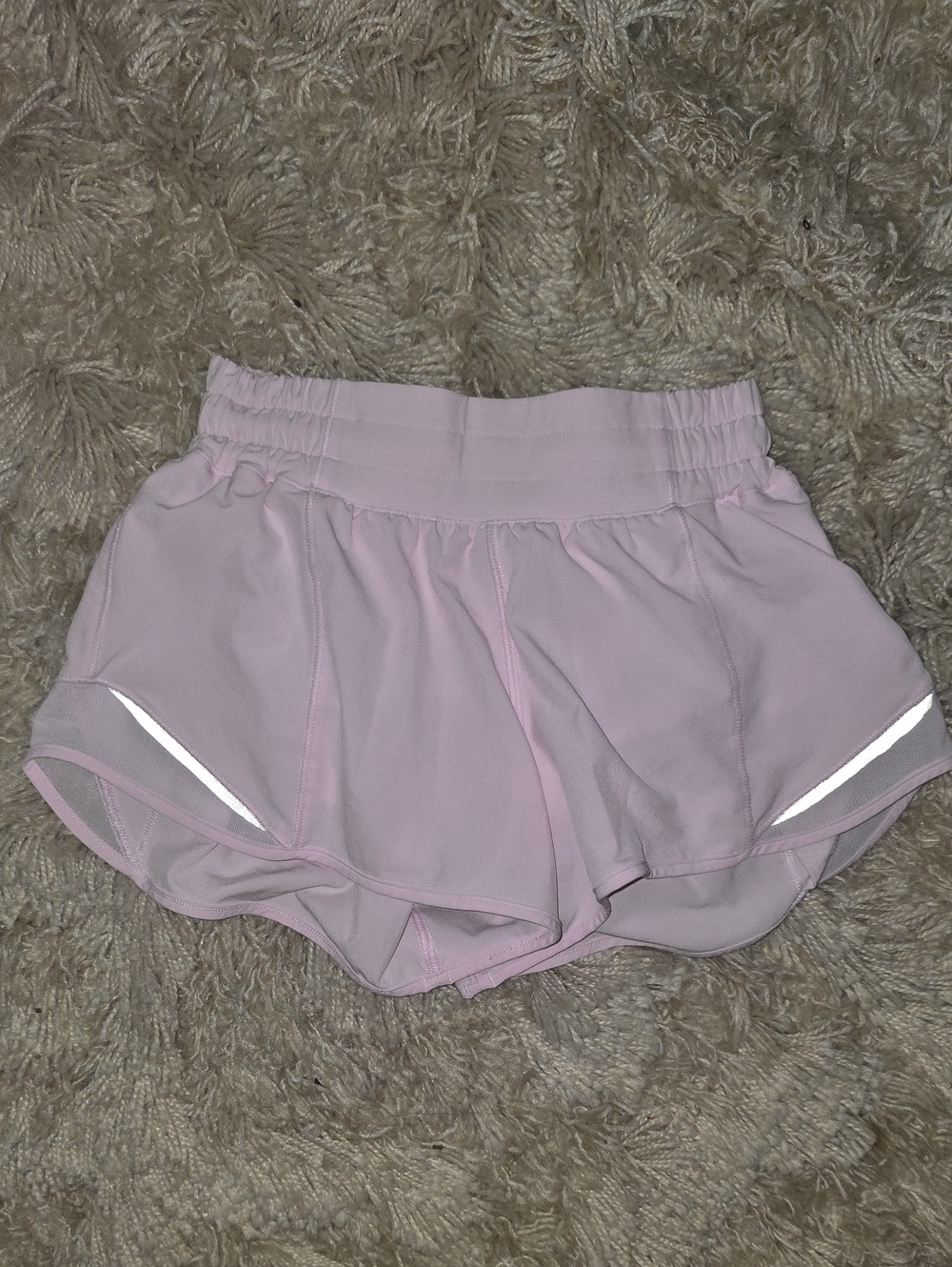 Lululemon Light Pink Athletic Shorts